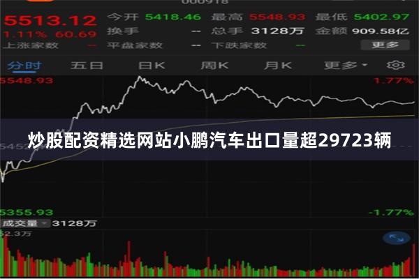 炒股配资精选网站小鹏汽车出口量超29723辆